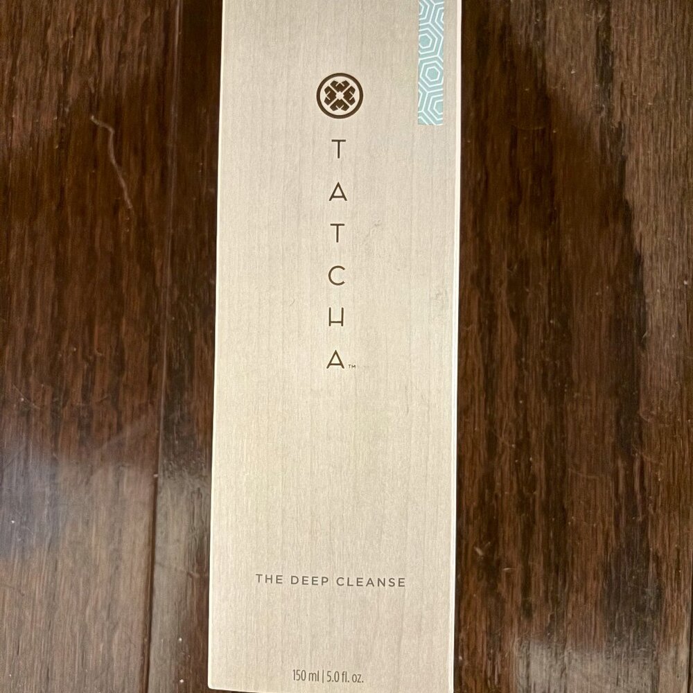 NIB Tatcha The Deep Cleanse Gentle Exfoliating Cleanser, 5 oz./150ml Sealed